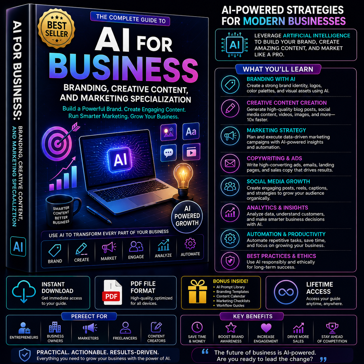 AI for Business: Branding, Creative Content, and Marketing Specialization