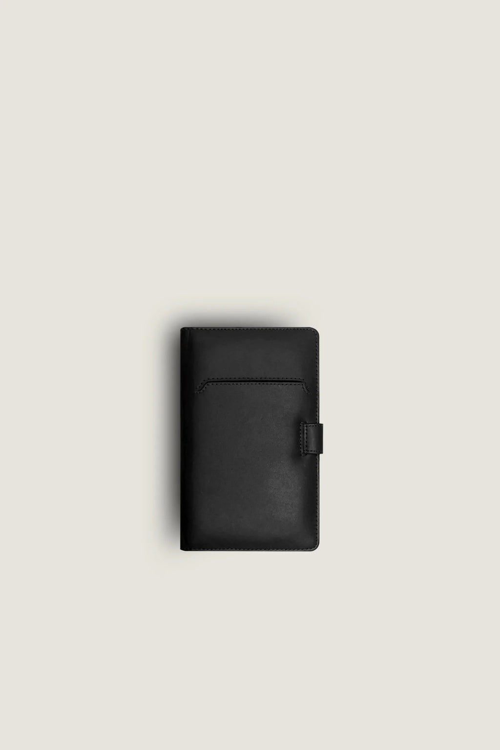 Steriq Black Checkbook Wallet