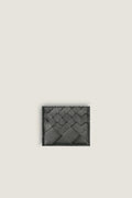 Steriq Dark Green Intrecciato Bi-fold Wallet