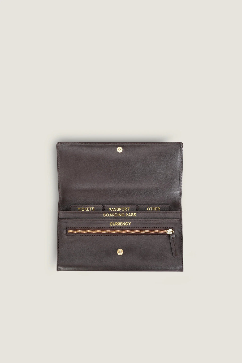 Steriq Choco Brown Passport Wallet